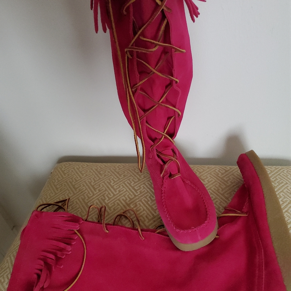 Dingo fushia boots